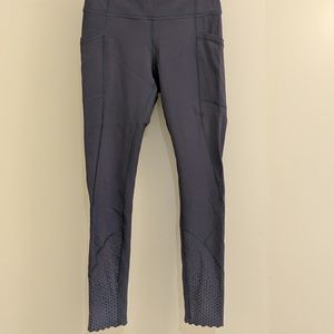 Lululemon Lavendar Scallop Edge Pants